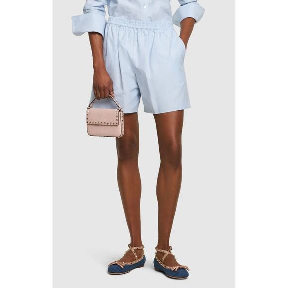 NEW VALENTINO GARAVANI ROCKSTUD BLACK LEATHER MINI CROSSBODY BAG PURSE NWT - Picture 4 of 15